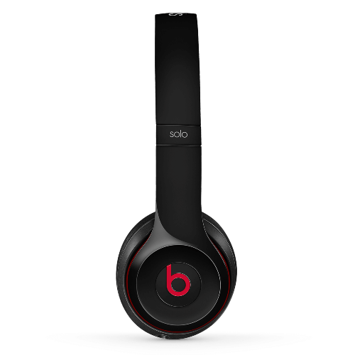 Beat Solo 2 on Ear Headphones - Black